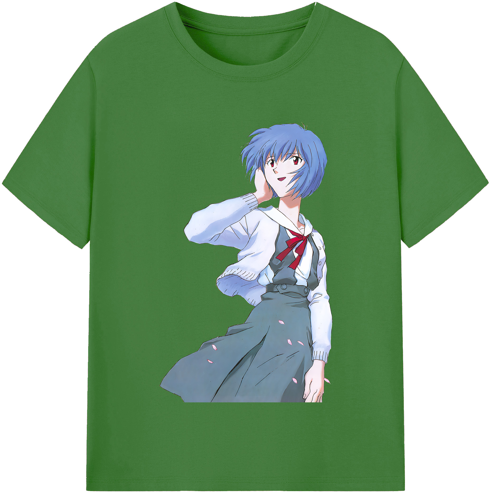 （画像用） EVA 新世紀エヴァンゲリオン レディースカジュアルプリントTシャツ（綿100％）